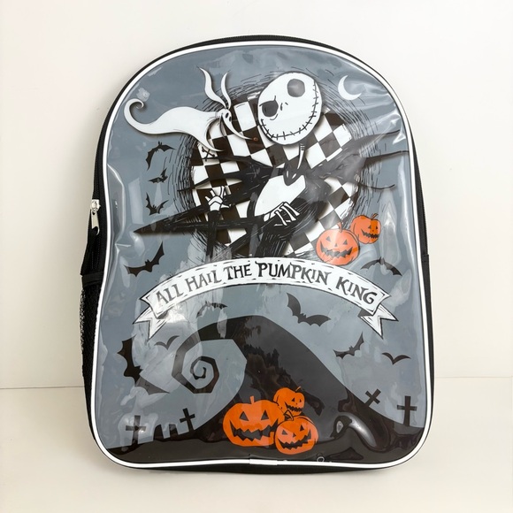 Jack Skellington The Nightmare Before Christmas 15" Backpack School Travel Bag - Picture 1 of 11